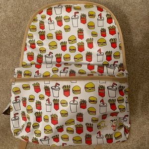 Burger and fries backpack!